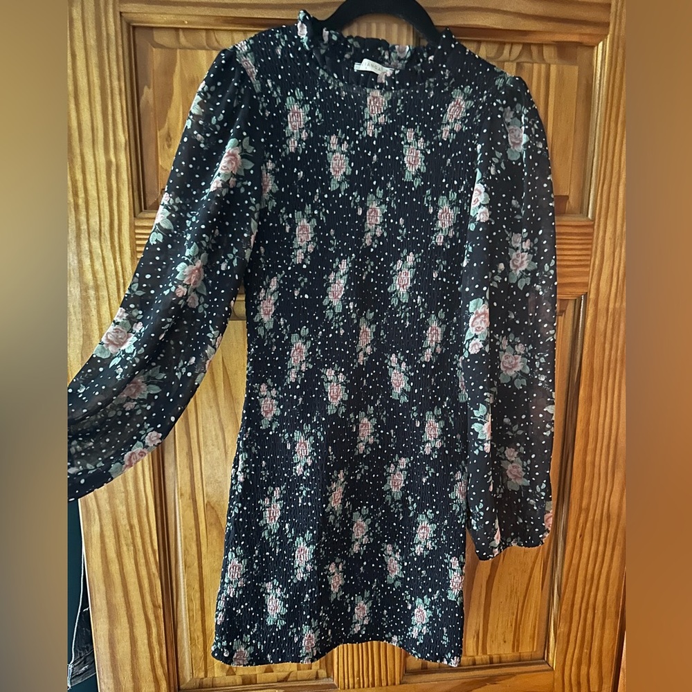 Red Dress Boutique Navy Floral Mini Dress